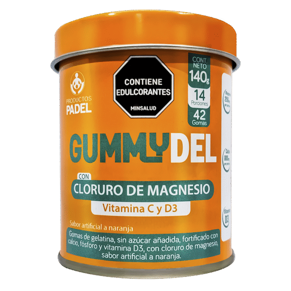 GUMMYDEL CLORURO DE MAGNESIO